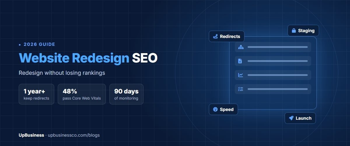 Website Redesign SEO: How to Redesign Without Losing Rankings (2026)