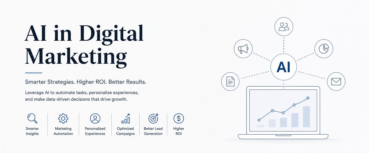 AI in Digital Marketing: Strategy, Tools & ROI Guide 2026