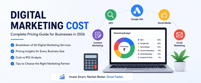 Digital Marketing Cost in 2026: Complete Pricing Guide for Businesses