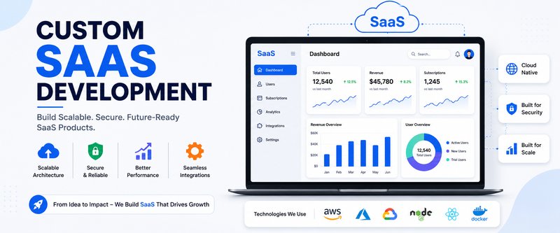 Custom SaaS Development: Complete Guide to Building Scalable SaaS Products in 2026