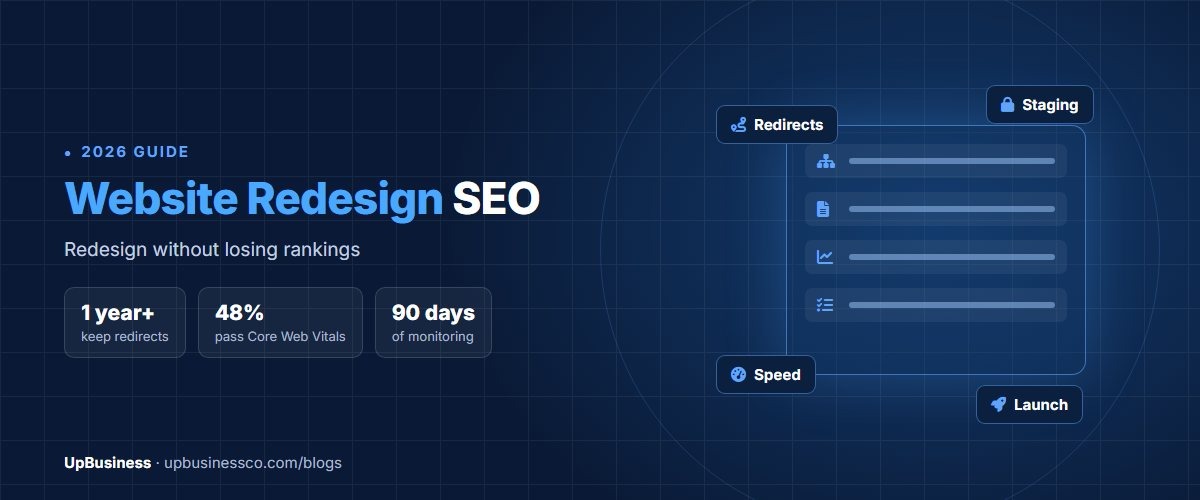 Website Redesign SEO: How to Redesign Without Losing Rankings (2026)