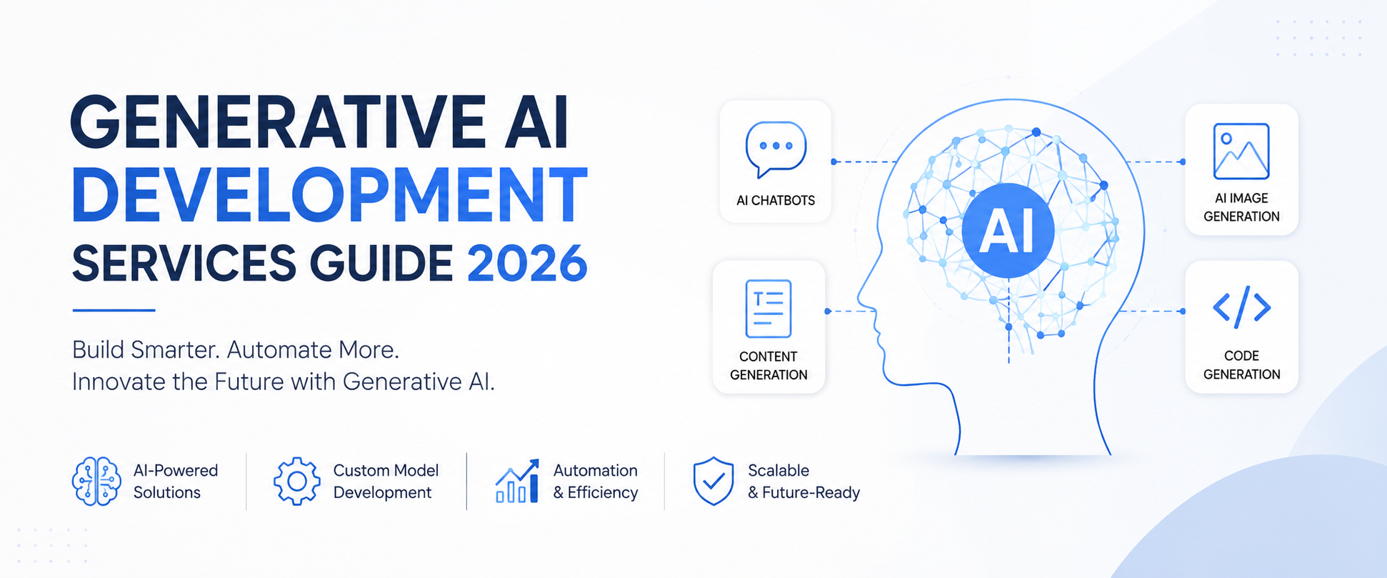 Generative AI Development Services Guide 2026