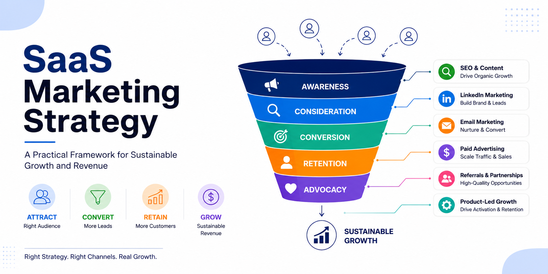 SaaS Marketing Strategy Framework for Sustainable Growth