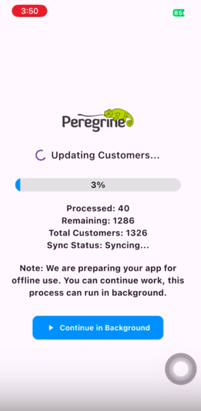 Peregrine – Offline-First Order Management Mobile Application