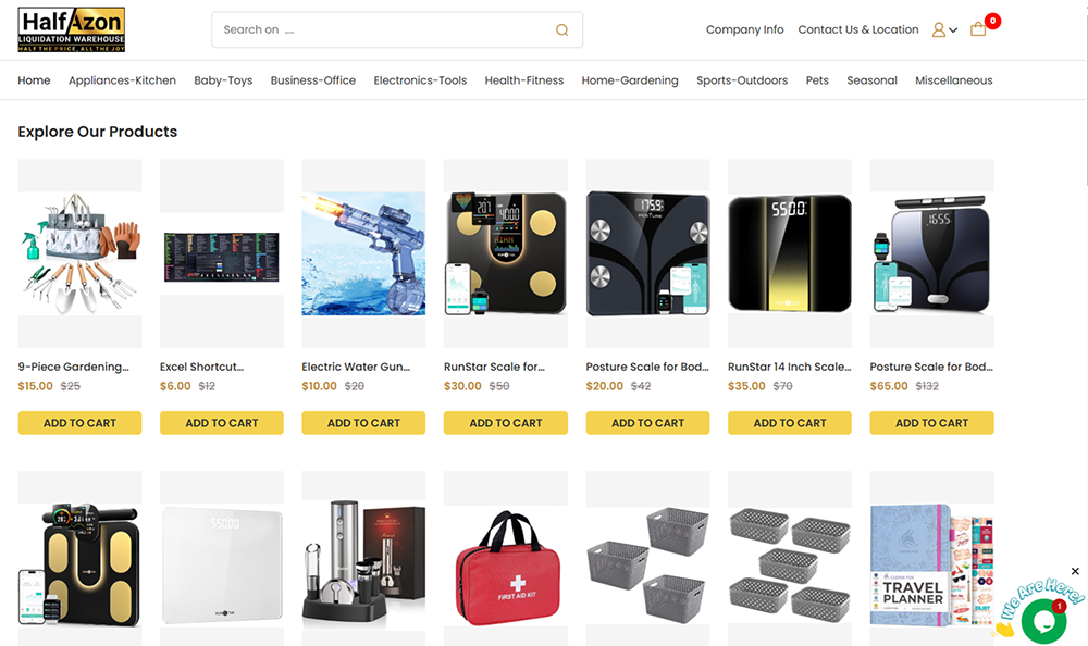 Custom Ecommerce Website